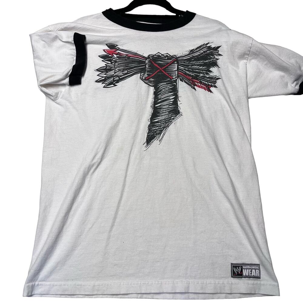 Vintage 00s CM Punk Best In The World WWE White Tee